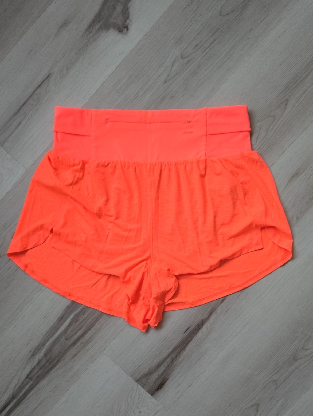 NWOT FP Movement Light Ar Air Run Shorts, Orange, Size Large